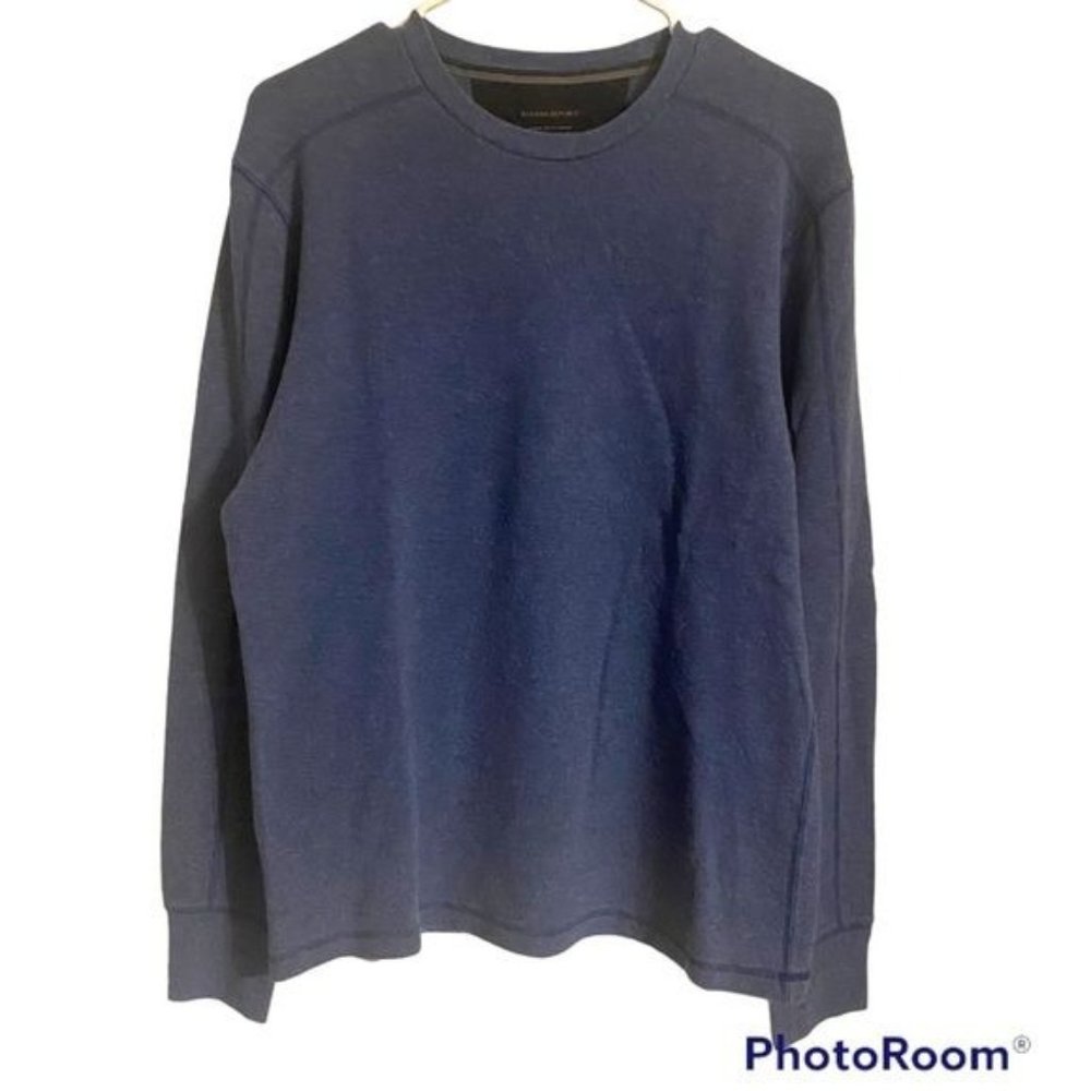 Banana Republic Blue‎ Modal Cotton Blend Long Sleeve Men’s Large